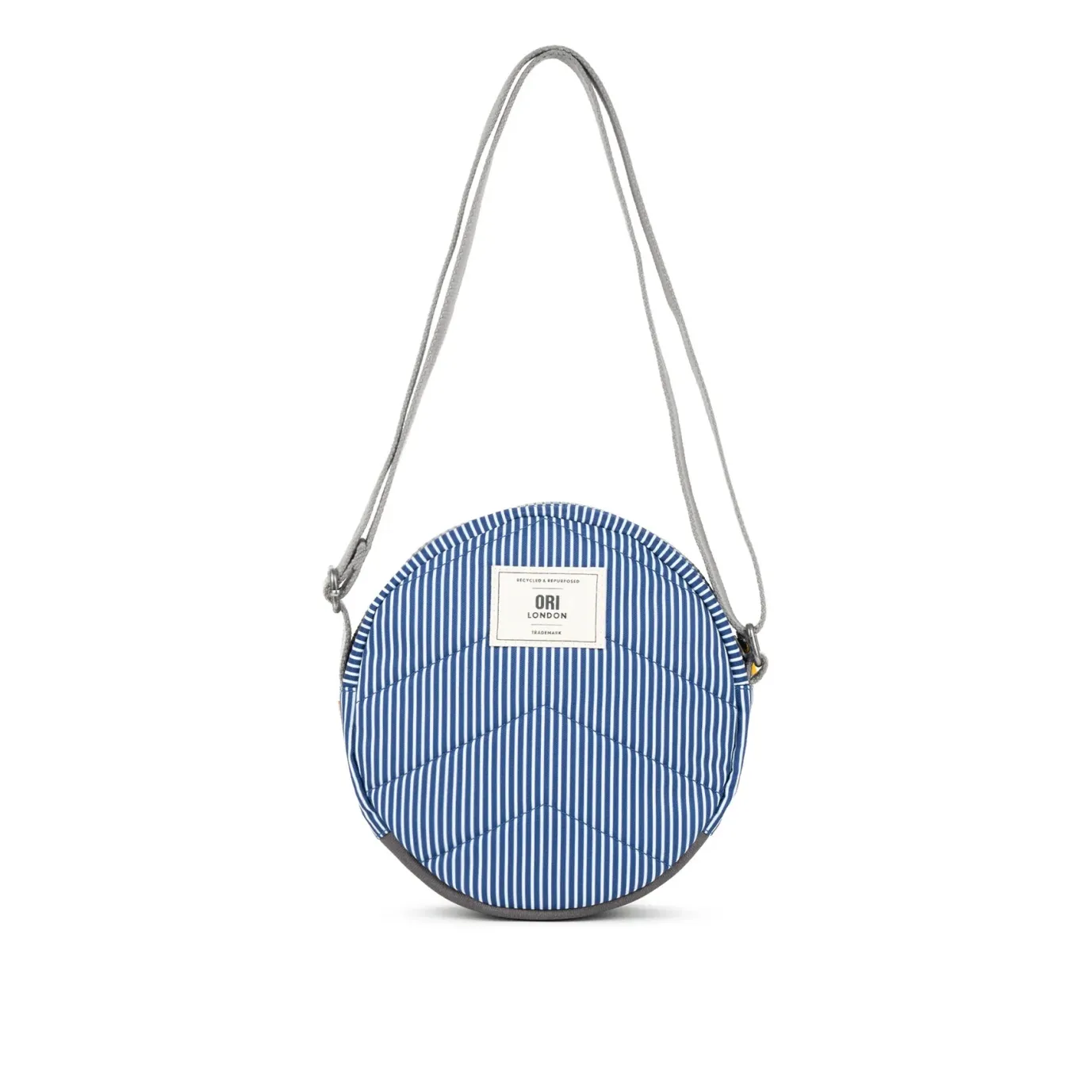 Paddington B Hickory Stripe Recycled Canvas Crossbody Bag