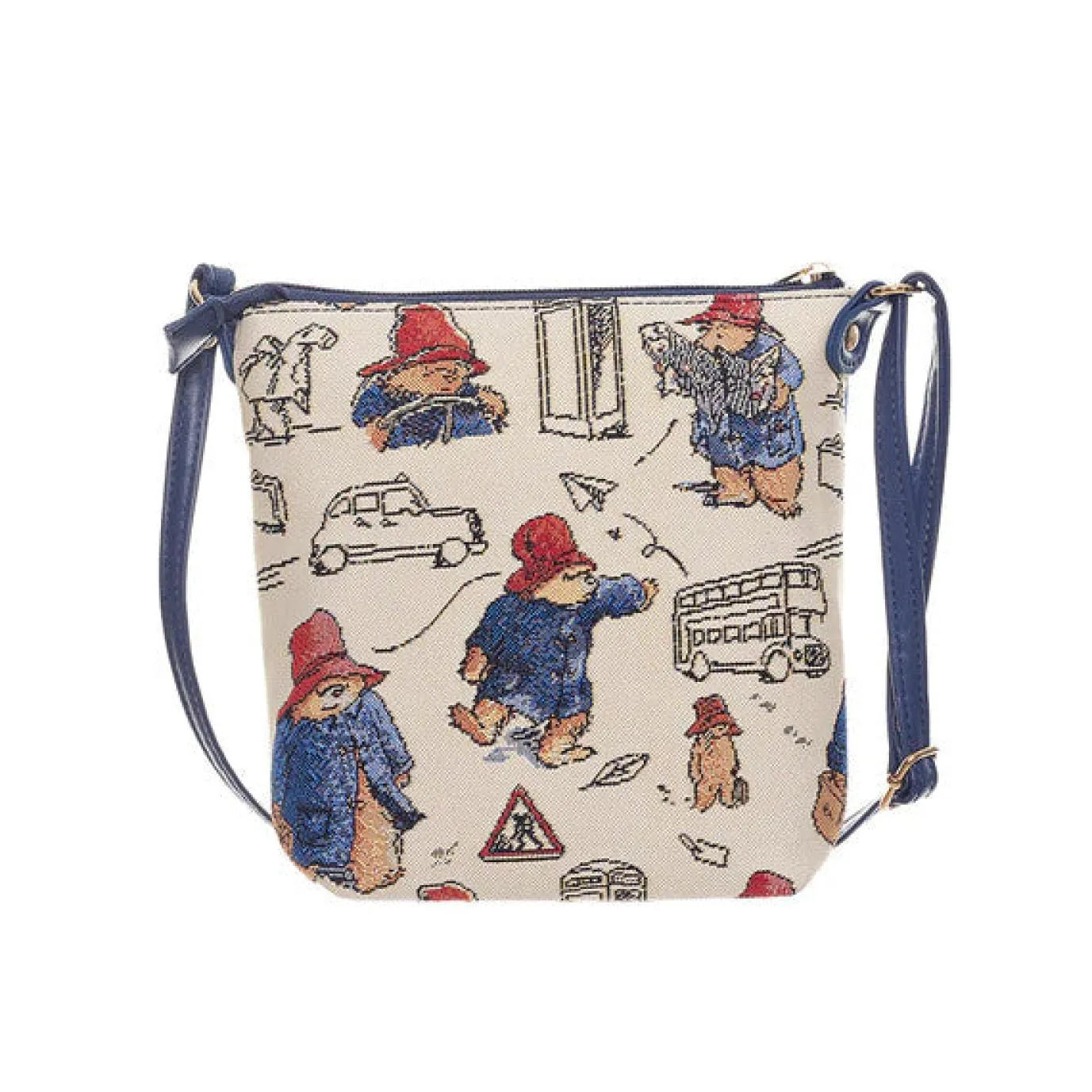 Paddington Bear Tapestry Sling Bag