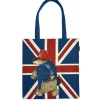 Paddington Bear Union Jack Flat Tote Bag