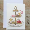 Patisserie Mice Greeting Card