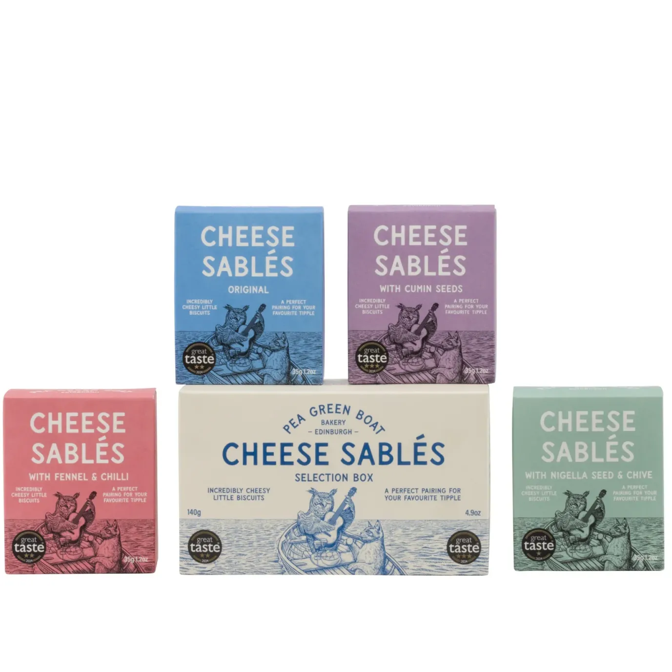 Pea Green Boat Bakery Cheese Sablés Selection Box