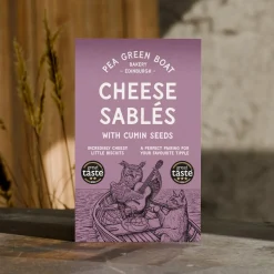 Pea Green Boat Bakery Cheese Sablés with Cumin Seeds
