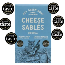 Pea Green Boat Bakery Original Recipe Cheese Sablés