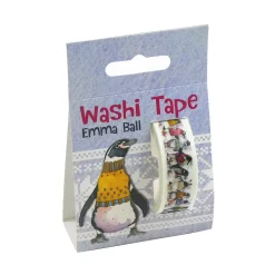 Penguins in Pullovers 15mm Washi Tape