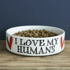 Pet Bowl - Love my Humans Boxed