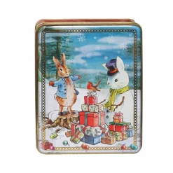 Peter Rabbit Christmas Deep Rectangular Tin