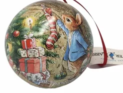 Peter Rabbit Christmas Tin Baubles