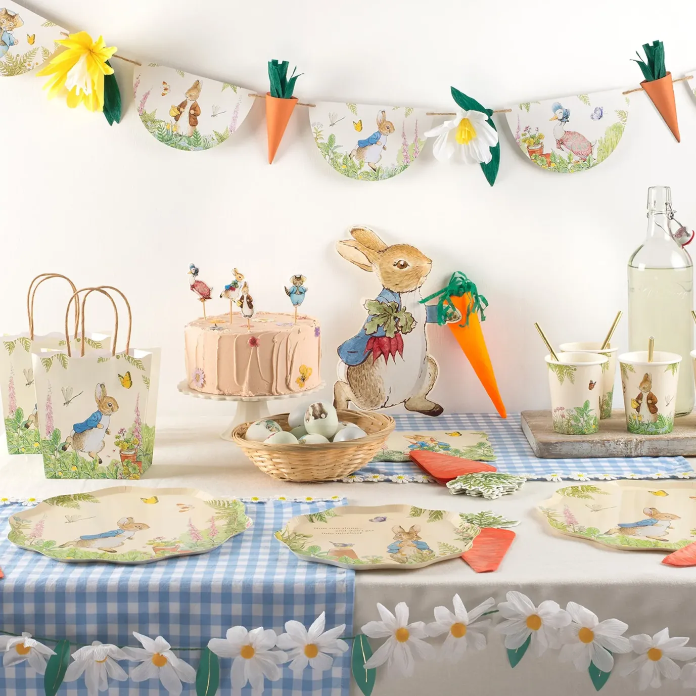 Peter Rabbit In The Garden Garland