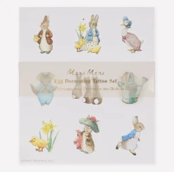 Peter Rabbit In the Garden Egg Decorating Tattoos