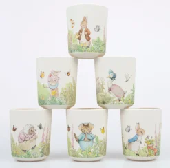 Peter Rabbit Reusable Cups - Set of 6