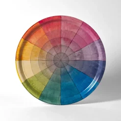 Philipp Otto Runge Color Wheel Birchwood Tray