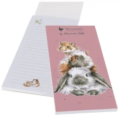 'Piggy in the Middle' Guinea Pig and Rabbit Shopping List Pad