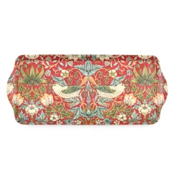 Pimpernel Strawberry Thief Red Melamine Sandwich Tray
