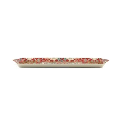 Pimpernel Strawberry Thief Red Melamine Sandwich Tray