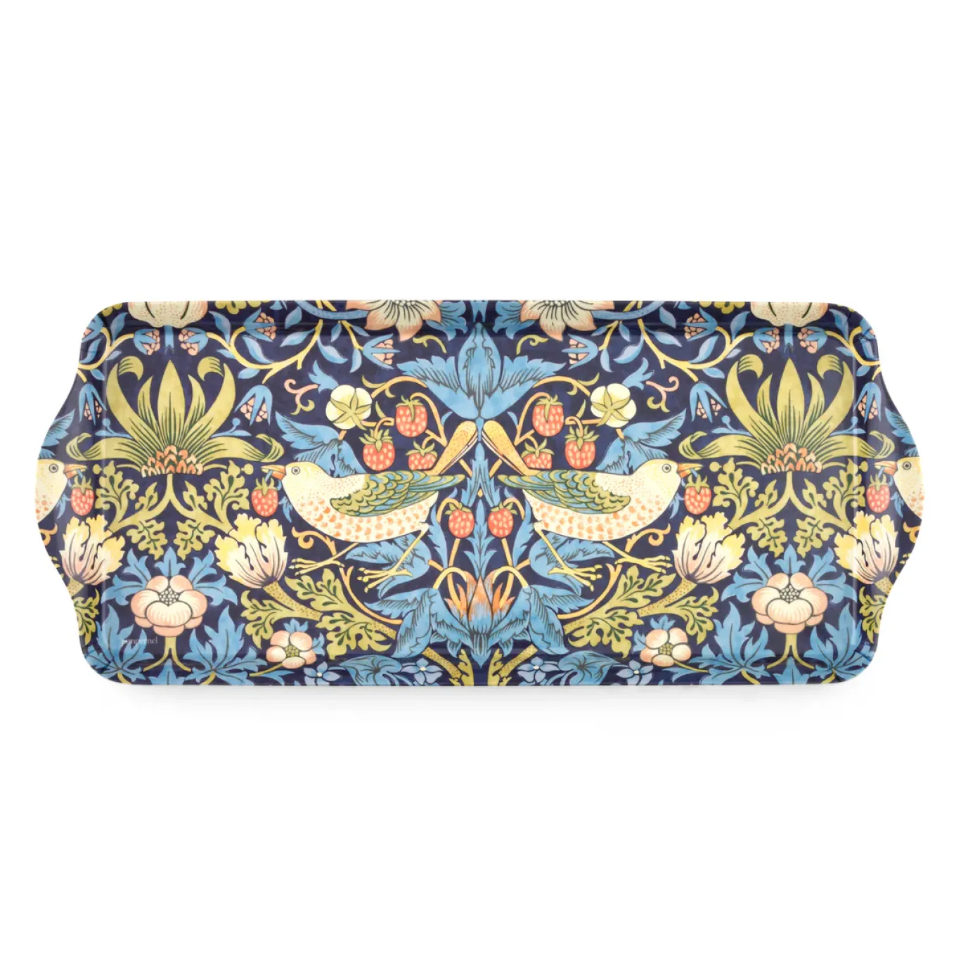 Pimpernel Strawberry Thief Blue Melamine Sandwich Tray