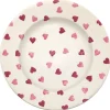 Pink Hearts 10 1/2 Plate