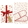 Pink Hearts Oven Glove & Tea Towel Set