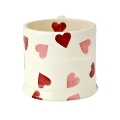 Pink Hearts Small Mug