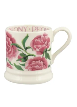 Pink Peony 1/2 Pint Mug
