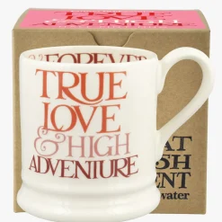 Pink Toast True Love 1/2 Pint Mug Boxed