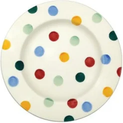 Polka Dot 6 1/2 inch Plate