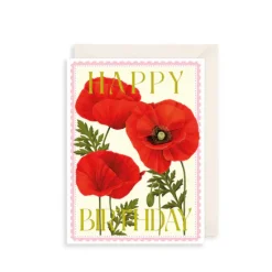 Poppies Greeting Card