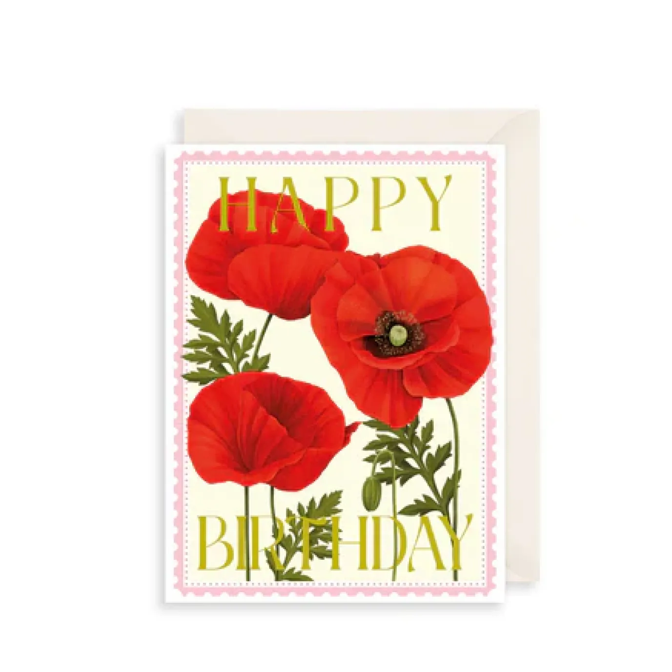 Poppies Greeting Card
