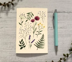 Pressed Wildflowers Greeting Card