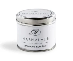 Prosecco & Juniper Medium Tin Candle
