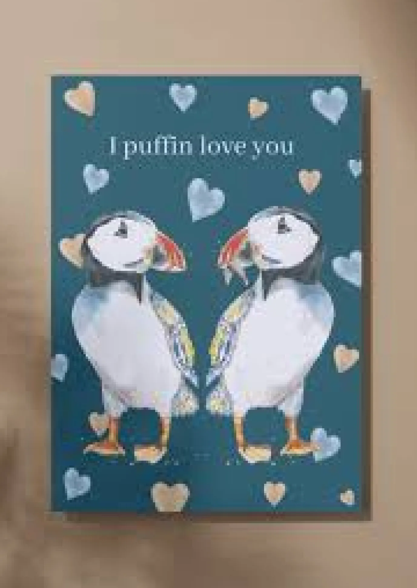 Puffin Love You Eco-Card