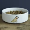 Pug Dog Bowl Boxed