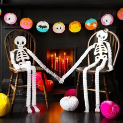 Pumpkin Honeycomb Decorations - 3 pack