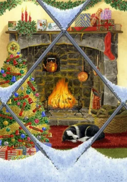 Puppy Dreams at Christmas 1000 Piece Jigsaw Puzzle