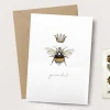 Queen Bee Greeting Card