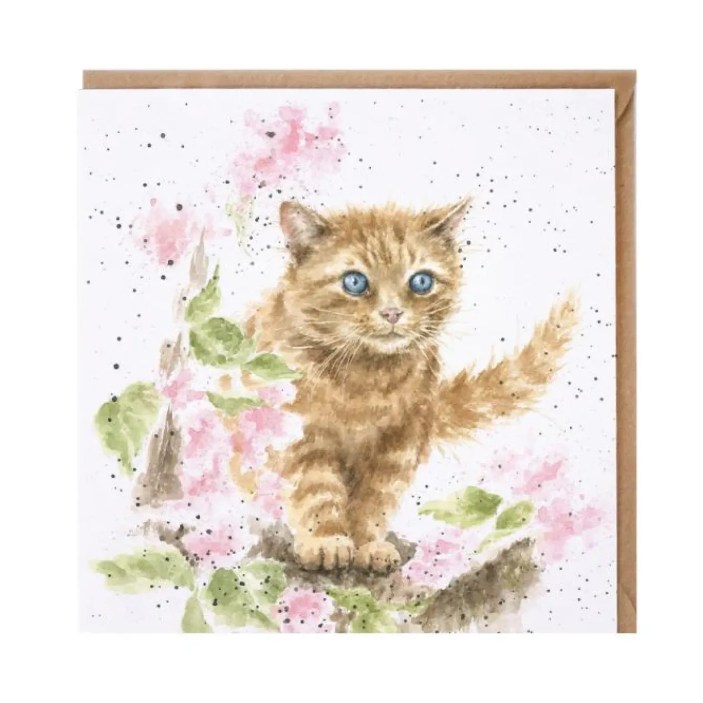 "Marmalade Cat" Greetings Card