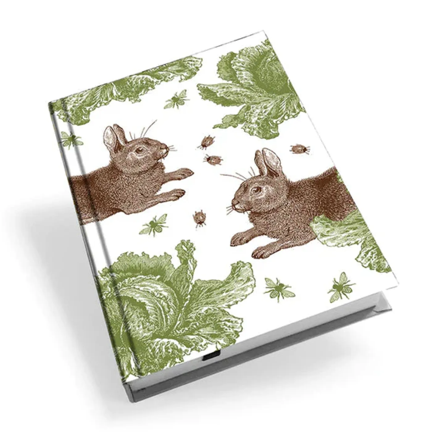 Rabbit & Cabbage A5 Hardback Notebook