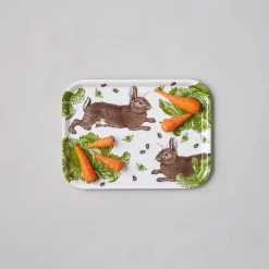 Rabbit & Cabbage Small Tray
