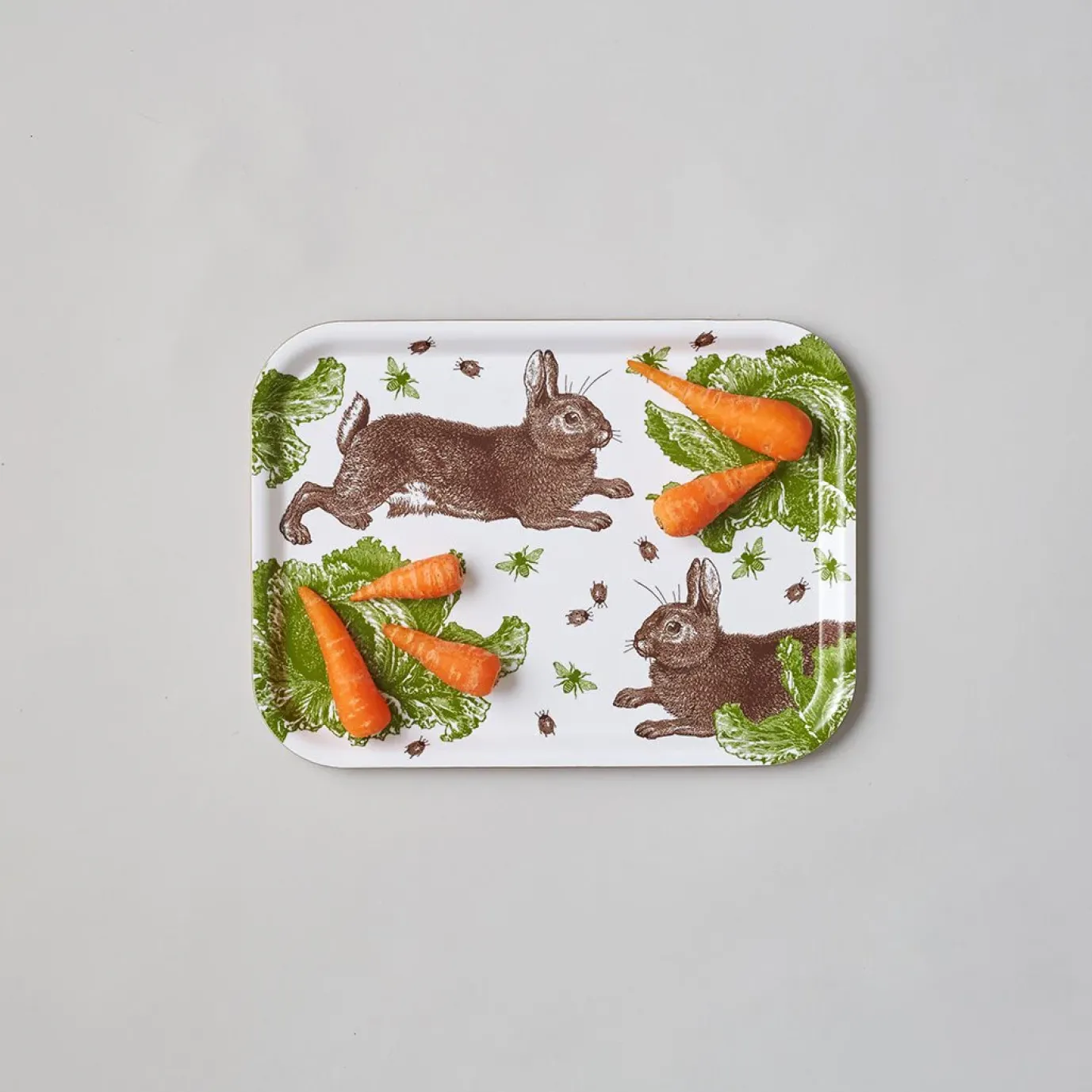 Rabbit & Cabbage Small Tray
