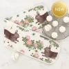 Rabbit & Rose Double Oven Glove