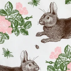 Rabbit & Rose Double Oven Glove