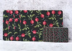 Radish Coaster Set by Corinne Alexander