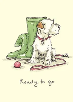 Ready to Go Greetings Card