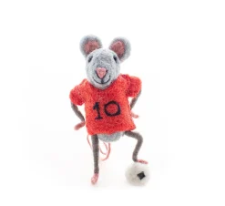 Red Footballer Mouse