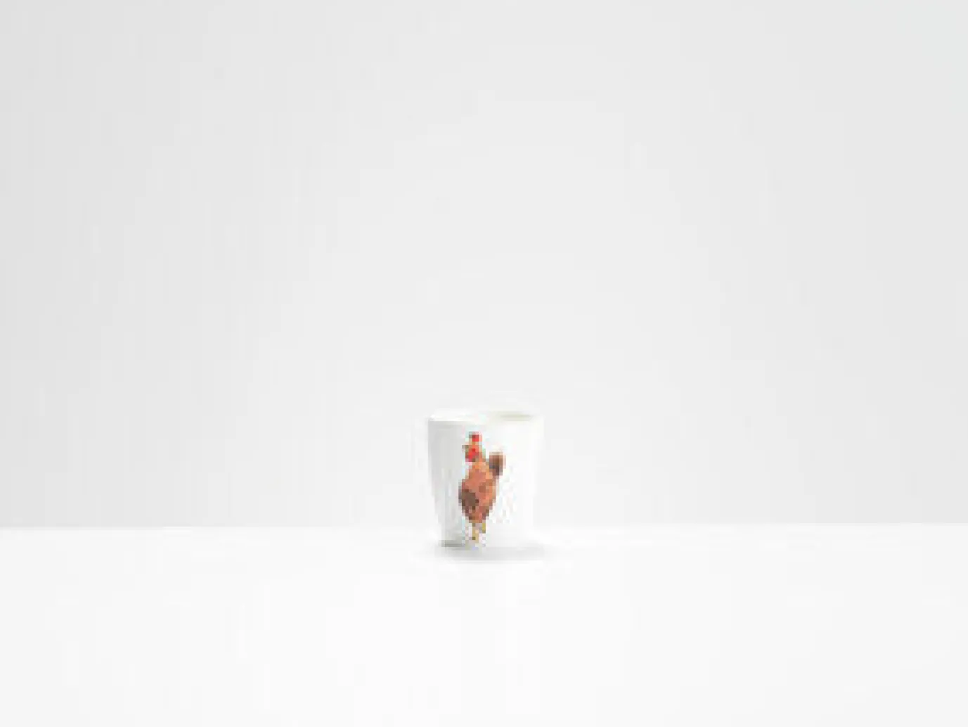 Red Rooster Egg Cup