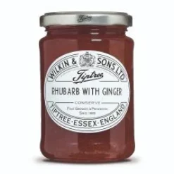 Rhubarb with Ginger Conserve