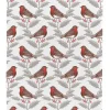 Robin & Holly Tea Towel