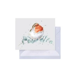 'Robin and Eucalyptus' Gift Enclosure Card