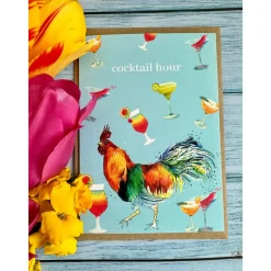 Rooster Birthday Eco-card