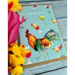 Rooster Birthday Eco-card