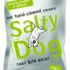 Salty Dog Hand Cooked Strong Cheddar & Onion Crisps